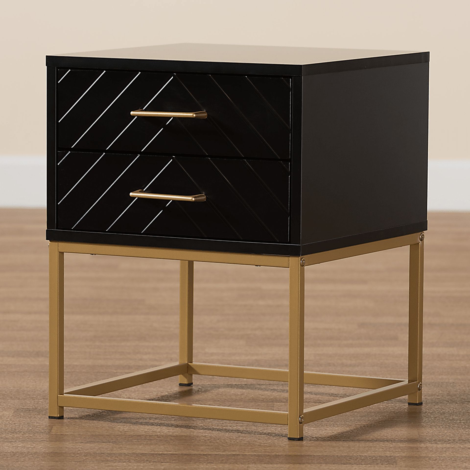 Holmgren Black Nightstand - Image 2