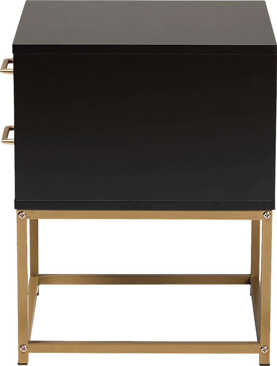 Holmgren Black Nightstand