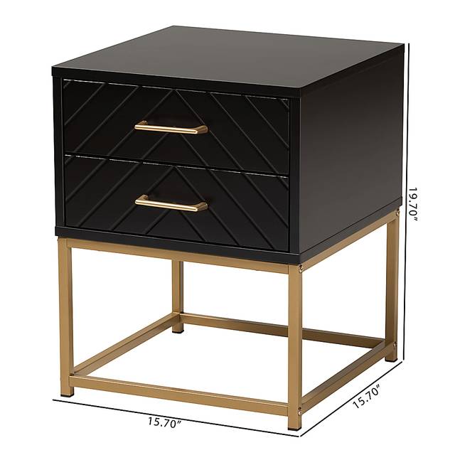 Holmgren Black Nightstand - Thumbnail - Image 10