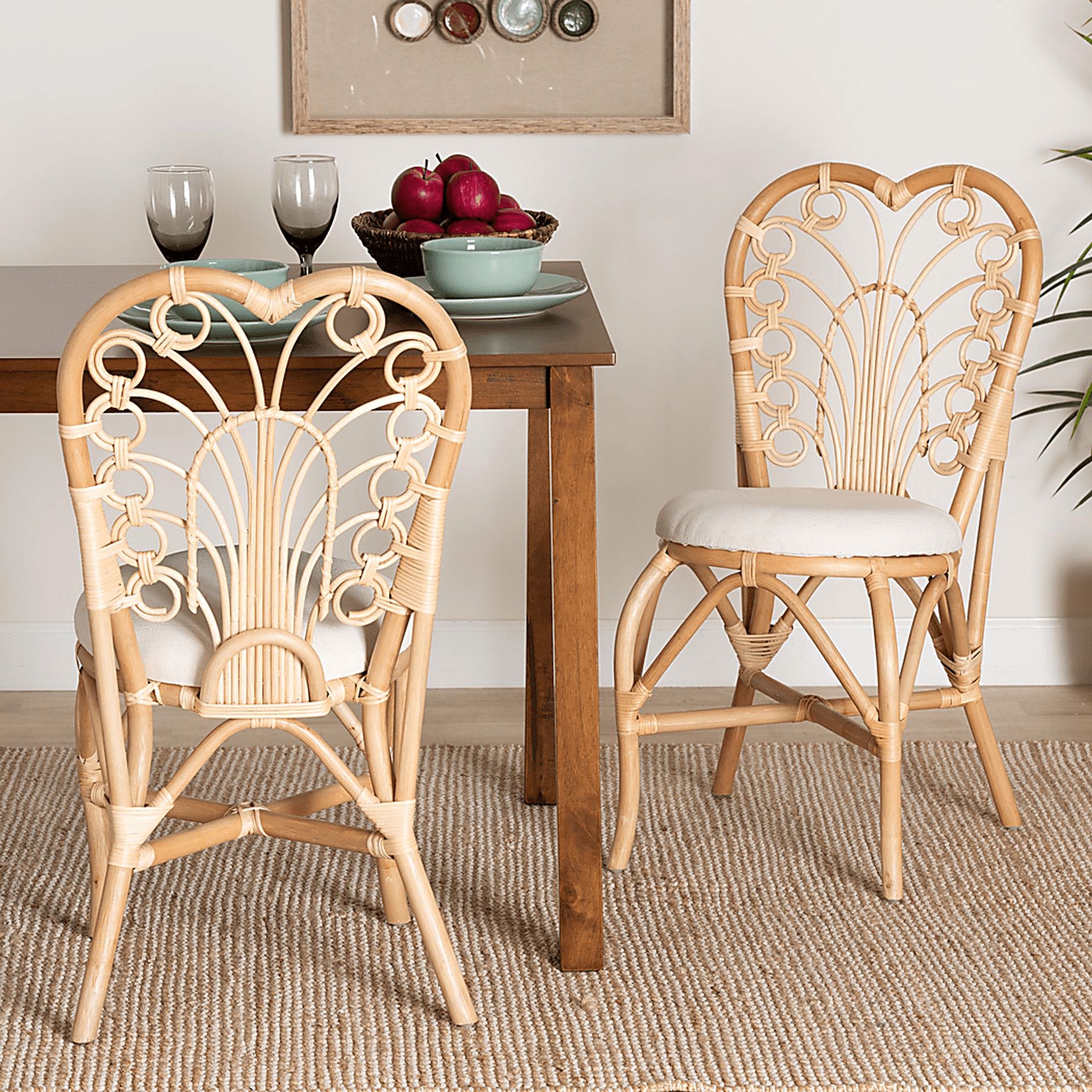 Holworthy Natural Dining Chair - Image 2