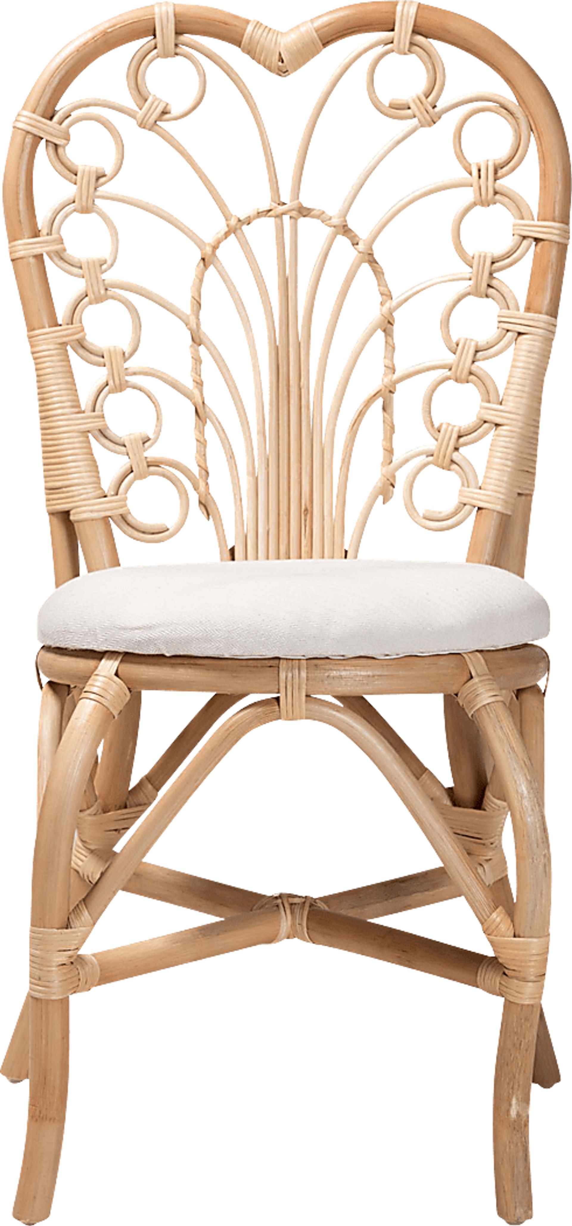 Holworthy Natural Dining Chair - Image 3