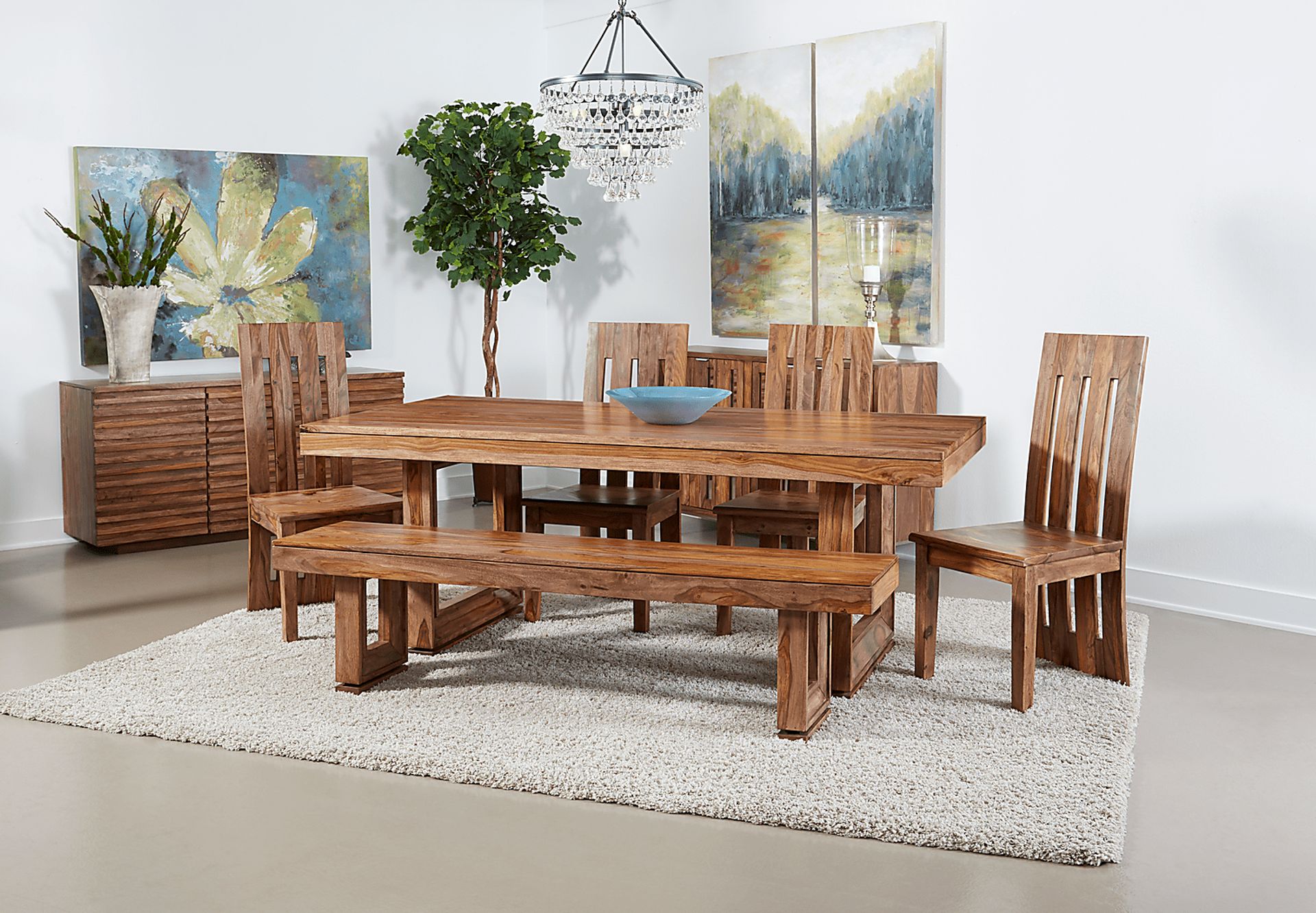 Holwyn Brown Dining Table - Image 2