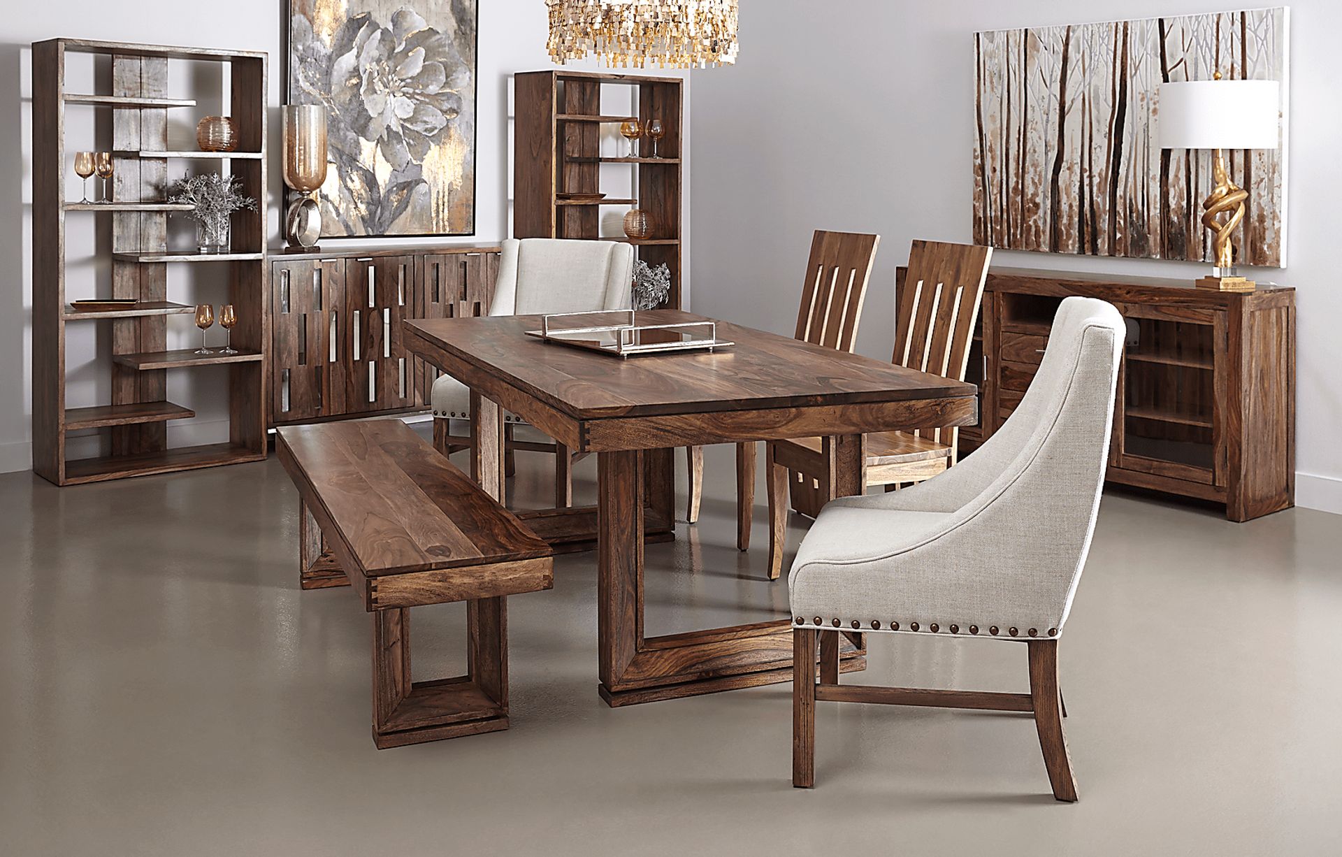 Holwyn Brown Dining Table - Image 8