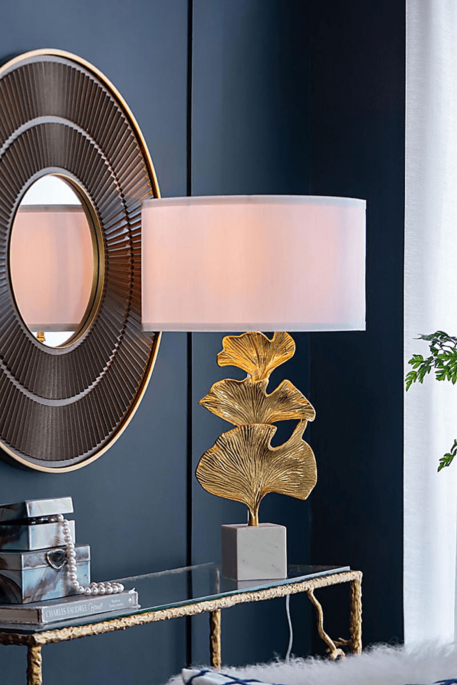 Holyoke Road Gold Lamp - Image 5