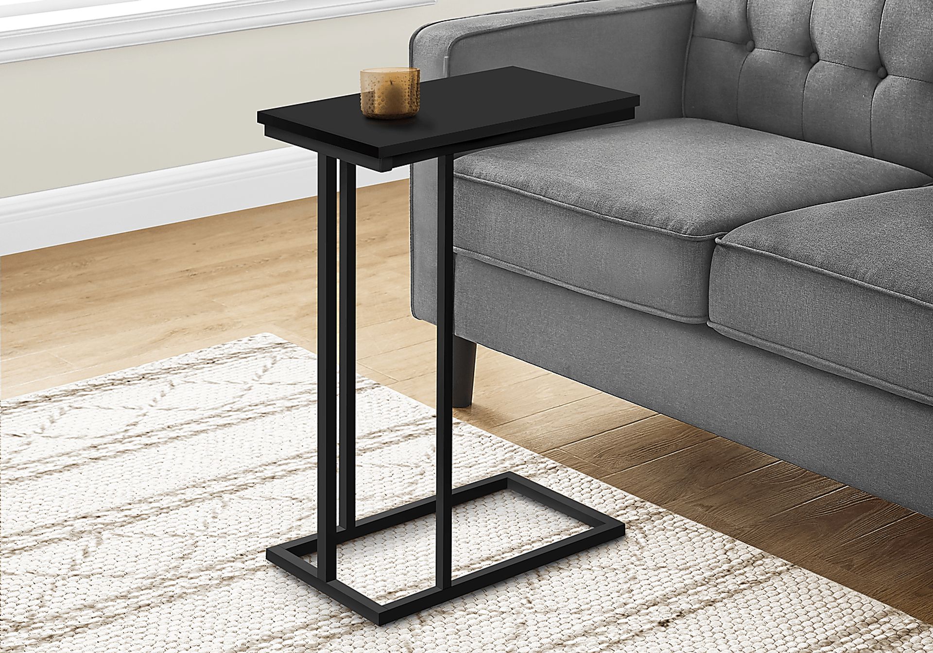 Homeacres Black End Table - Image 2