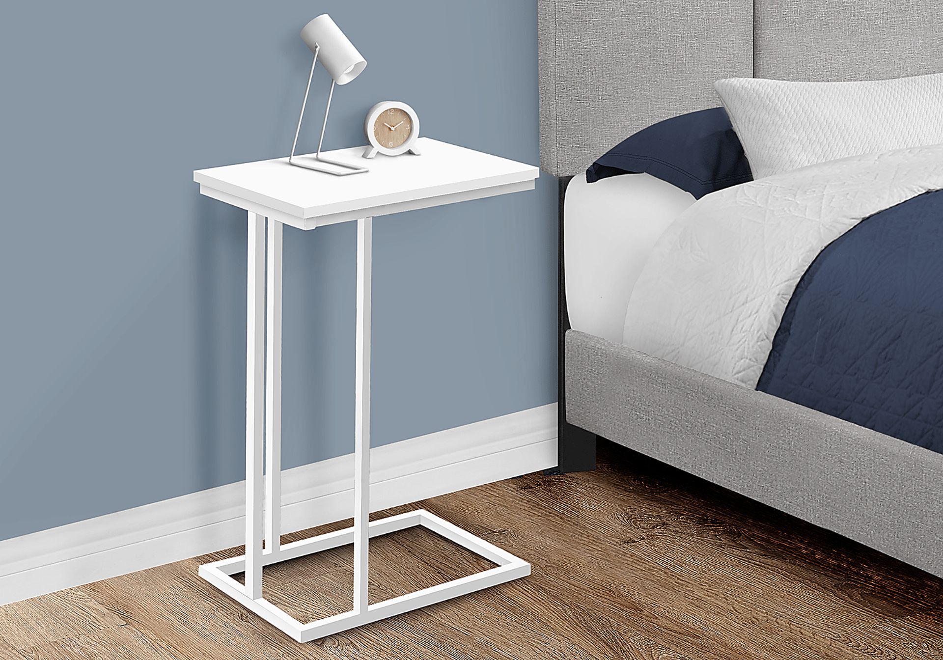Homeacres White End Table - Image 12