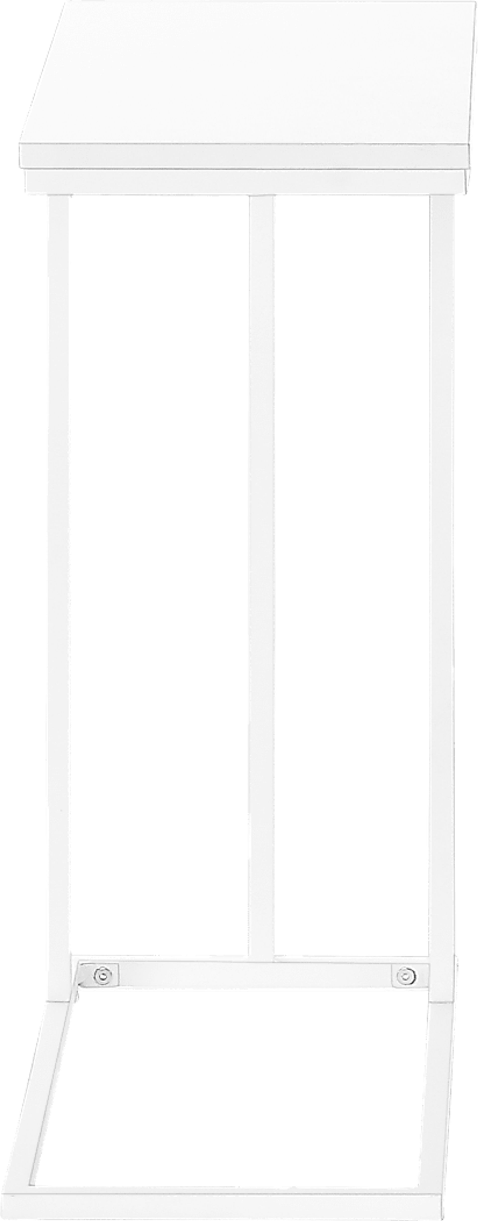 Homeacres White End Table - Image 3