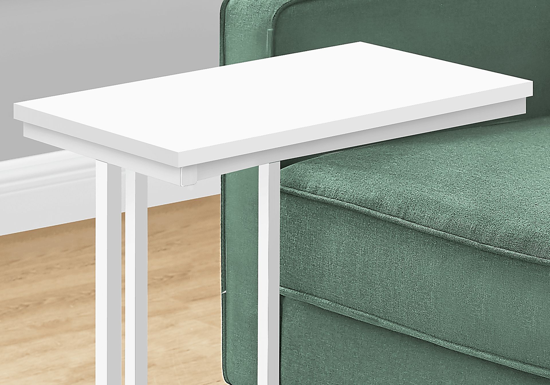 Homeacres White End Table - Image 9