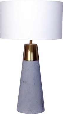 Homerest Gray Table Lamp