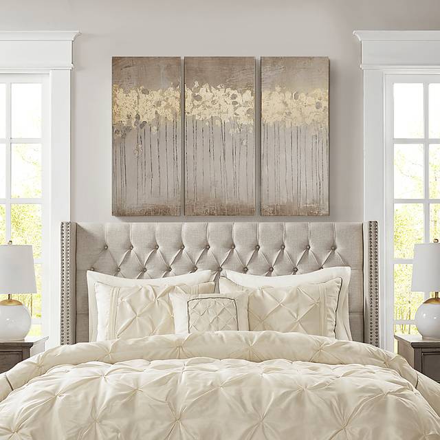 Homsy Taupe Artwork, Set of 3 - Thumbnail - Image 3