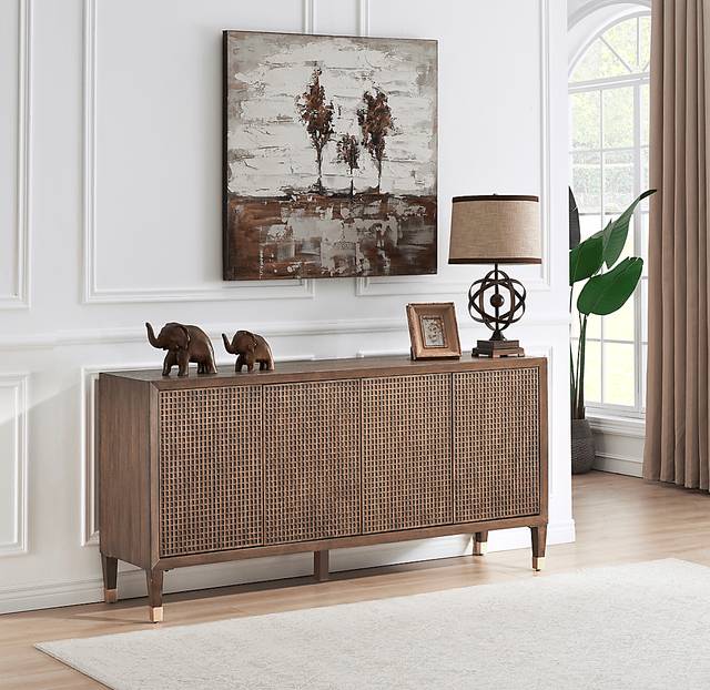 Honaker Brown Credenza - Thumbnail - Image 2