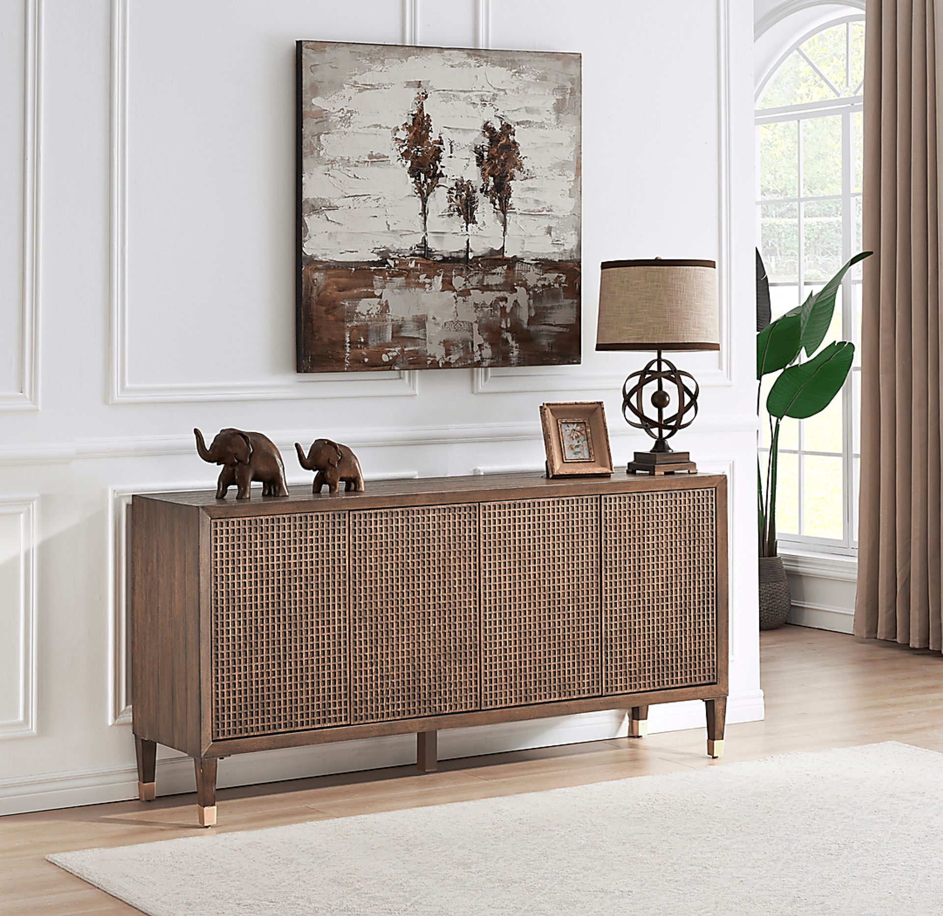 Honaker Brown Credenza - Image 2