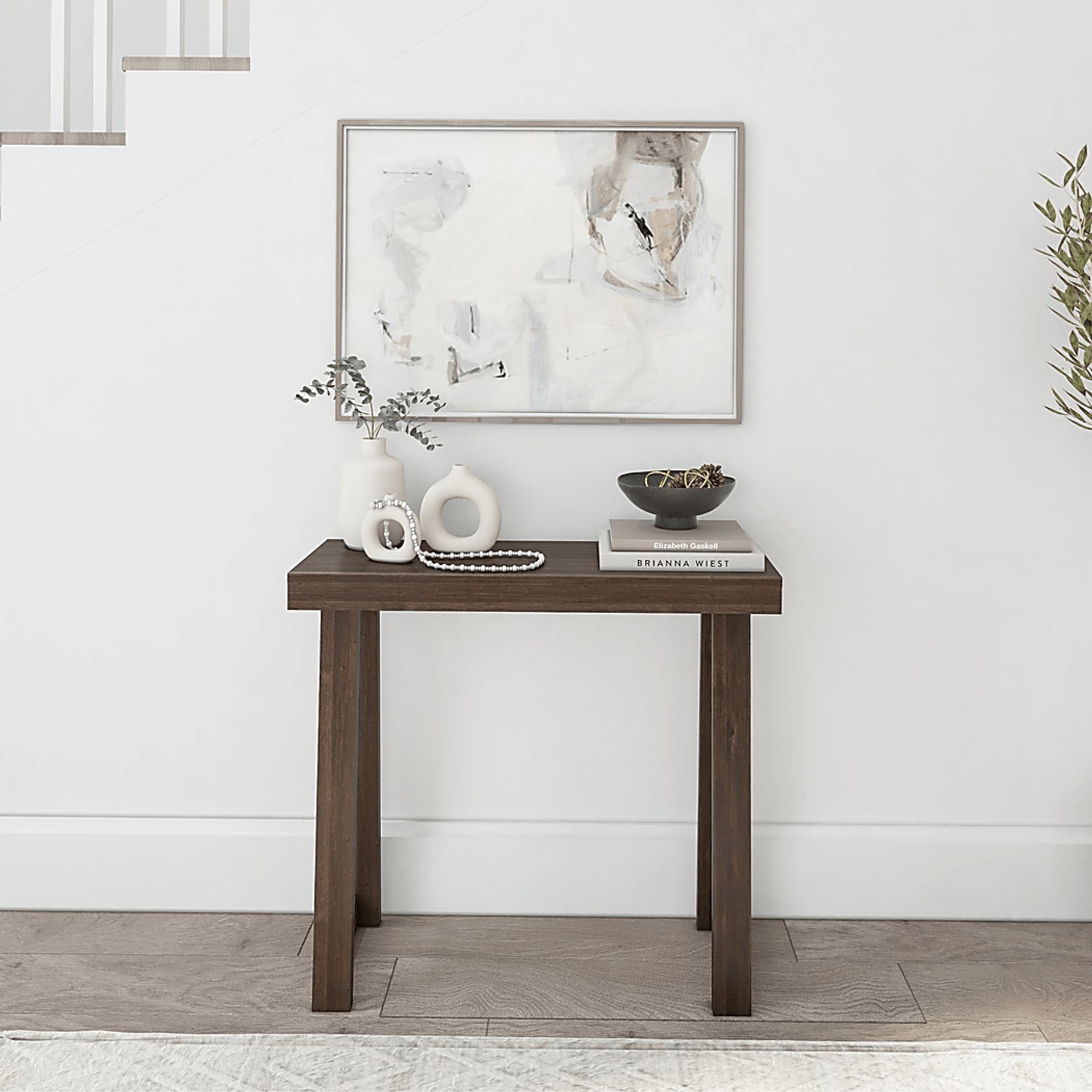 Honela Walnut Console Table - Image 4