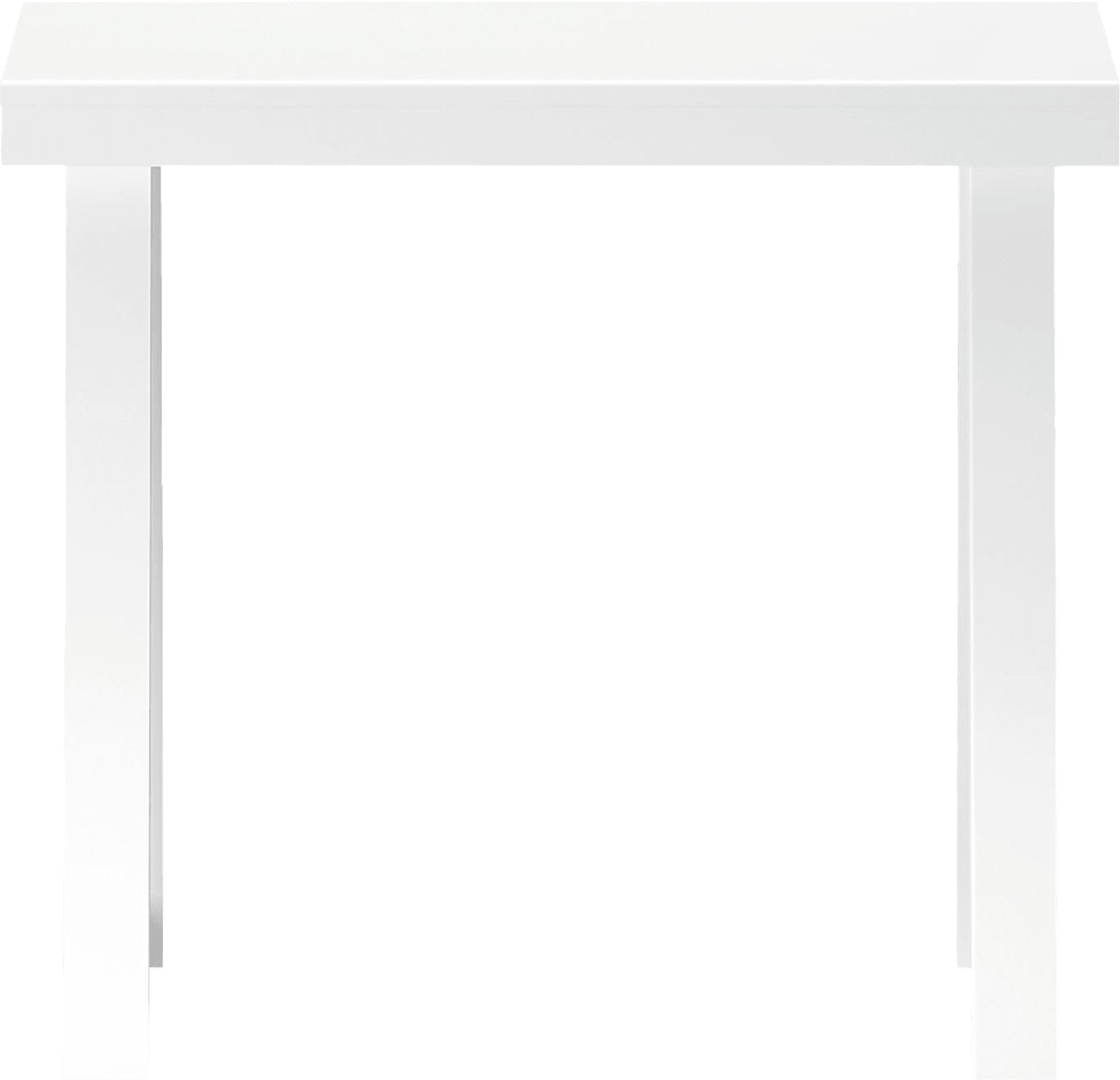 Honela White Console Table - Image 5