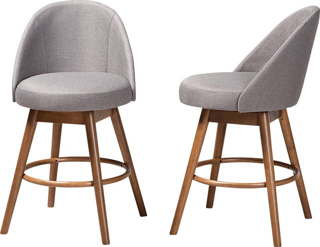 Honeybridge Gray Counter Height Stool, Set of 2 - Thumbnail - Image 5