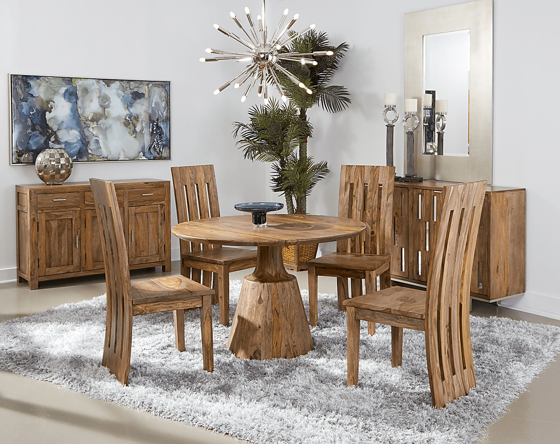 Honeychuck Brown Dining Table - Image 2