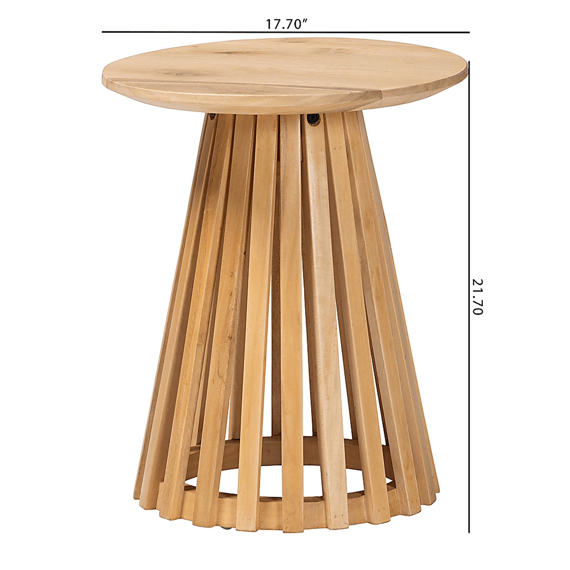 Honeycutt Brown End Table - Image 6