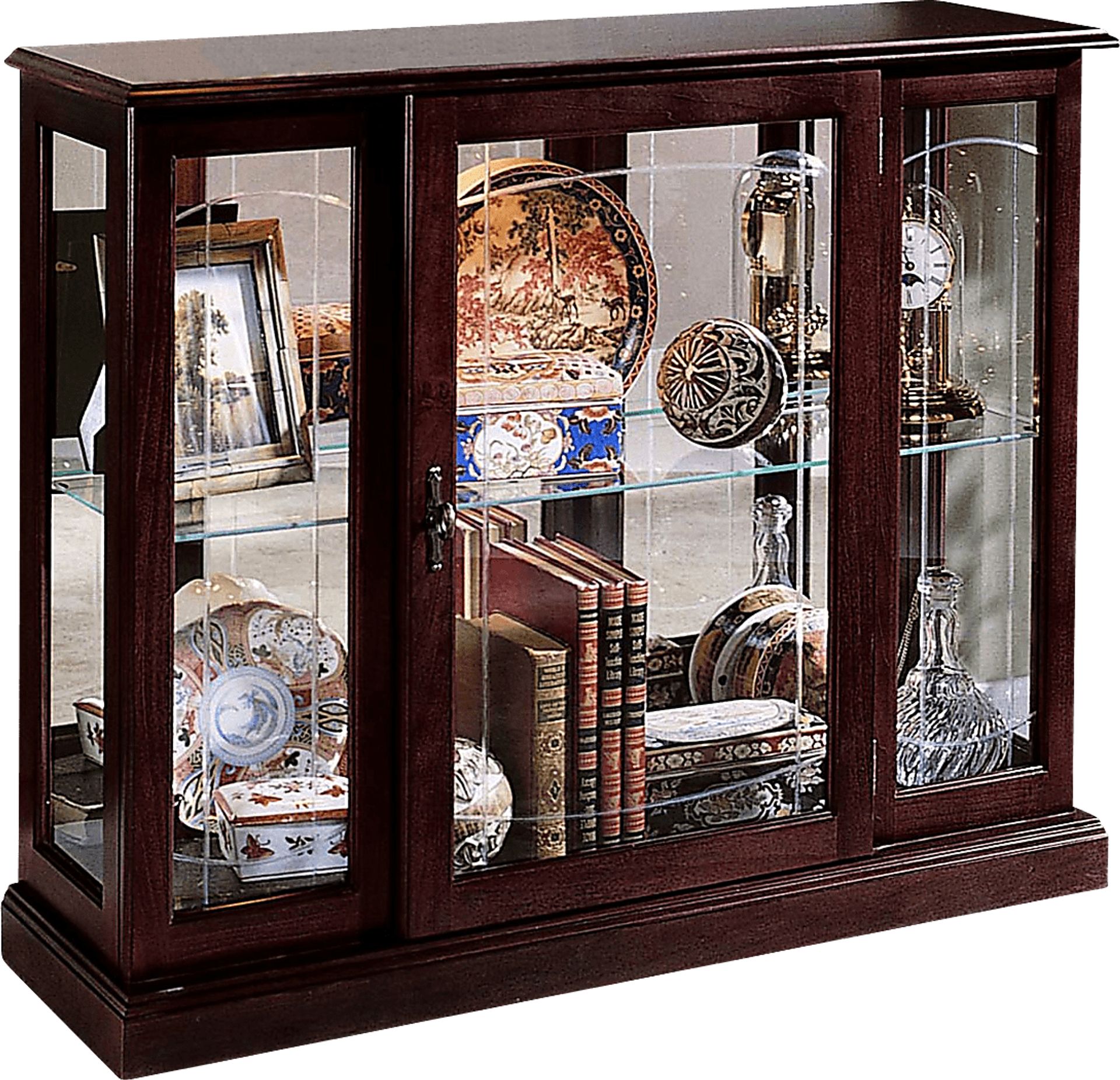 Honeyex Brown Display Cabinet - Image 3