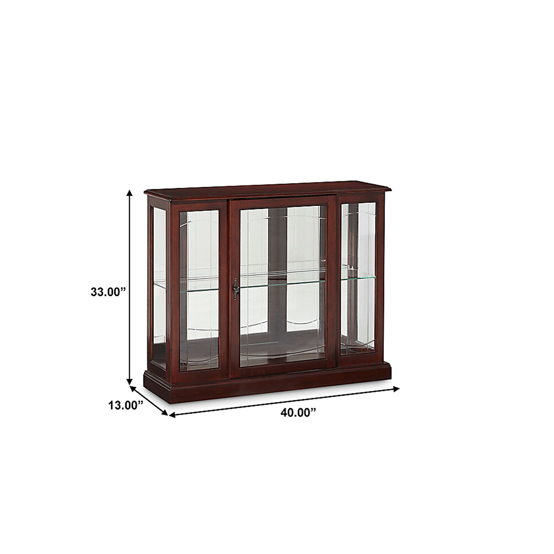 Honeyex Brown Display Cabinet - Image 4