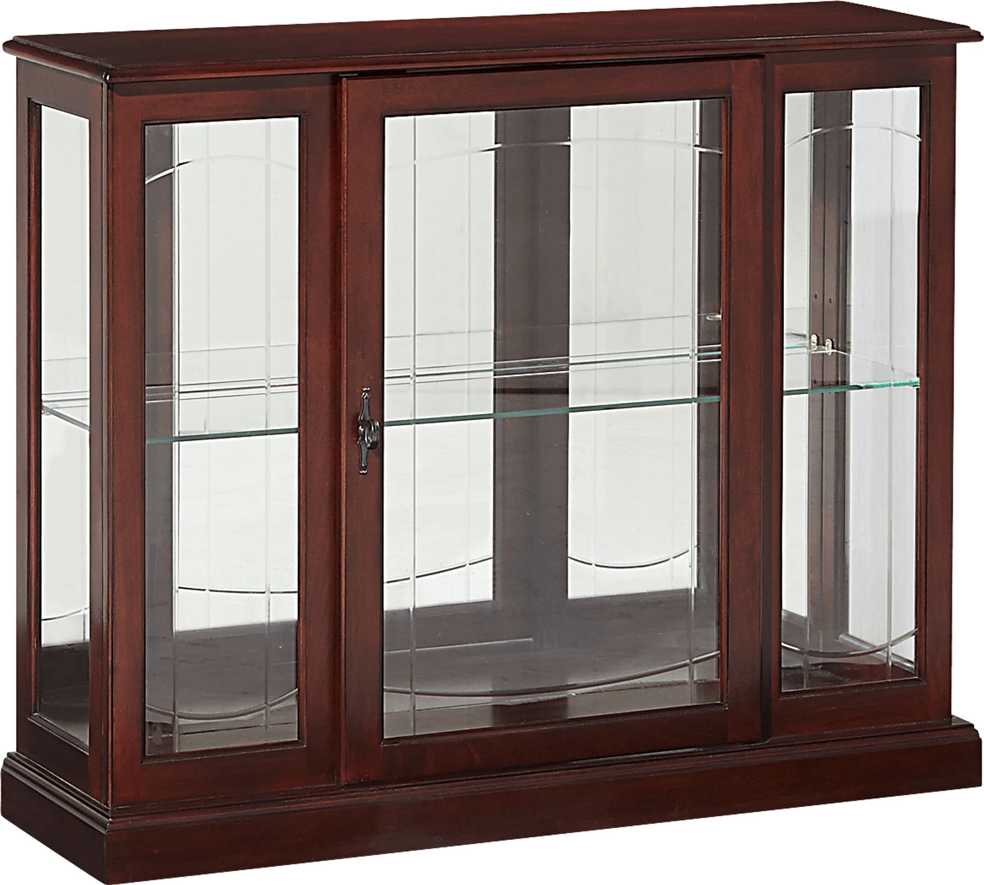 Honeyex Brown Display Cabinet - Image 1