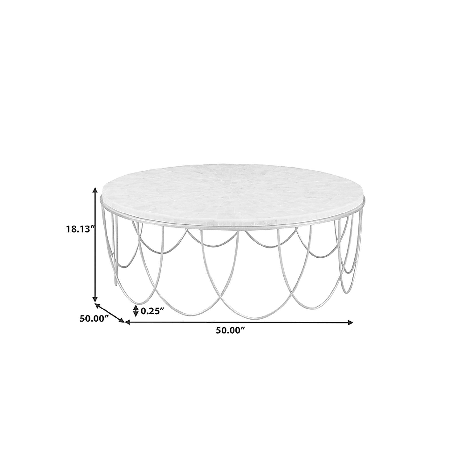 Honeyland Gold Cocktail Table - Image 3