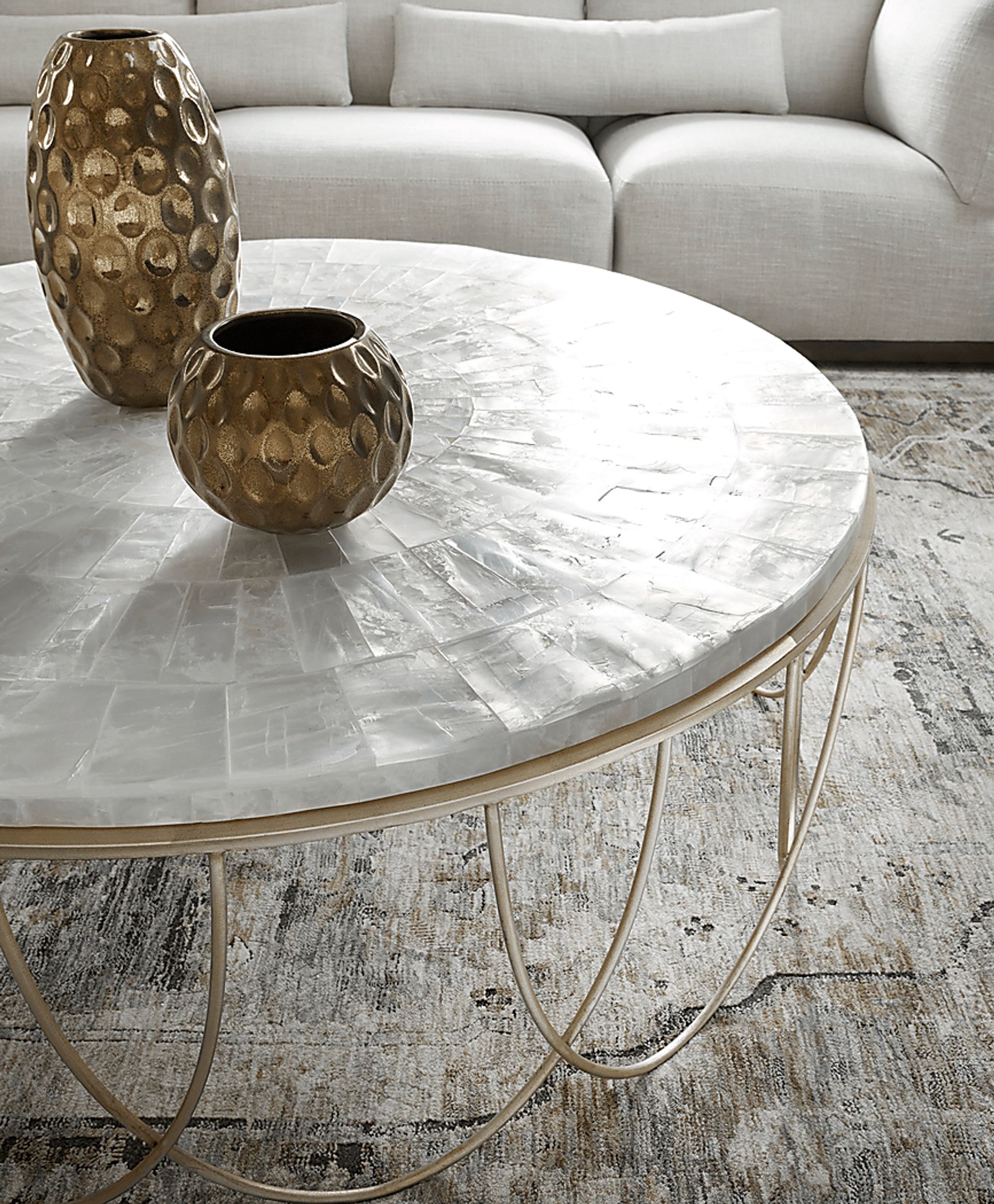 Honeyland Gold Cocktail Table - Image 5