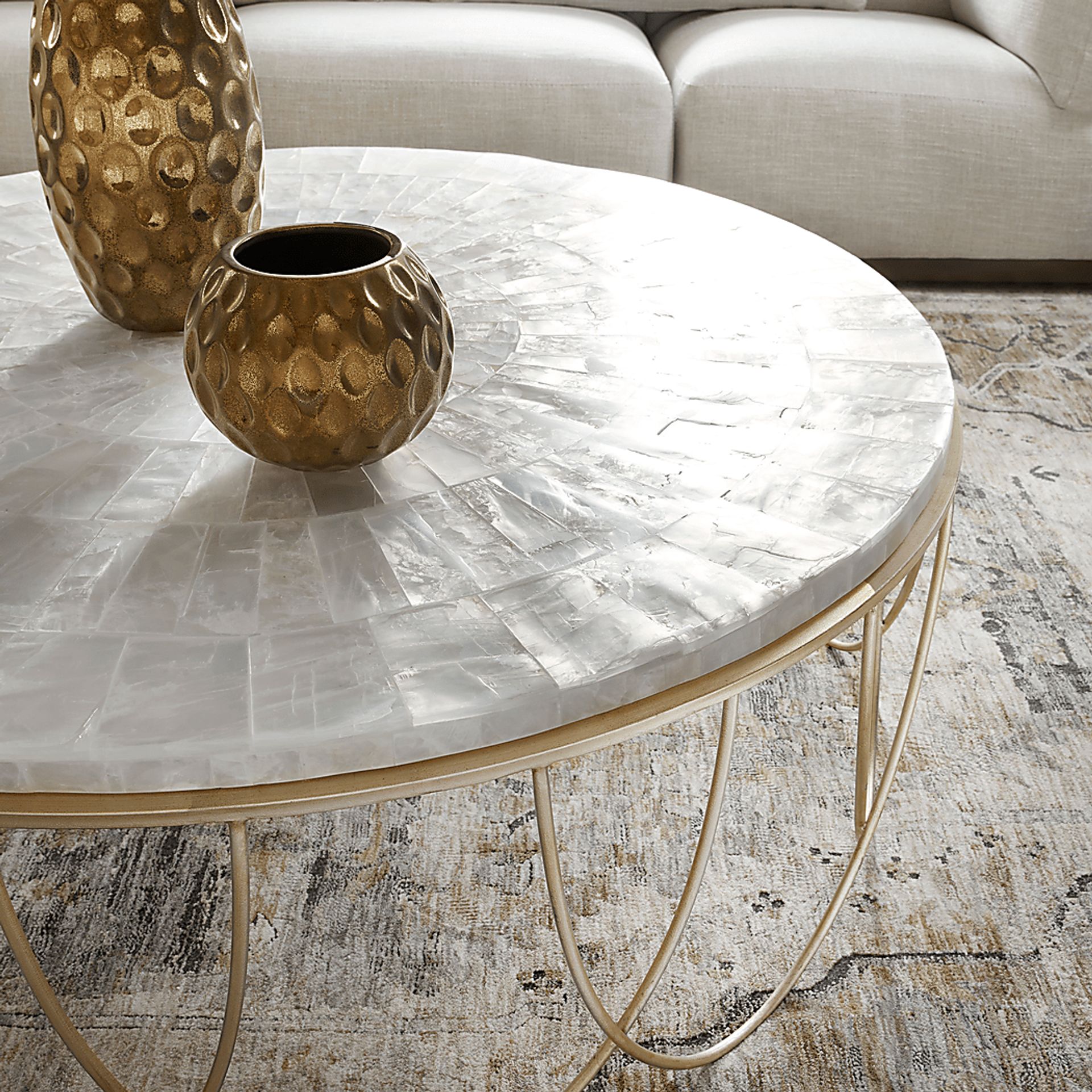 Honeyland Gold Cocktail Table - Image 6