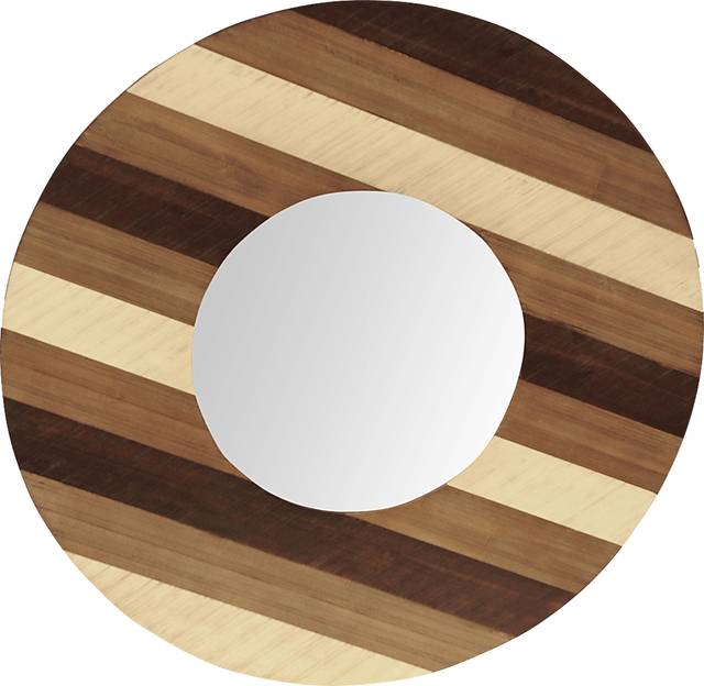 Honeyleaze Brown Mirror - Thumbnail - Image 5