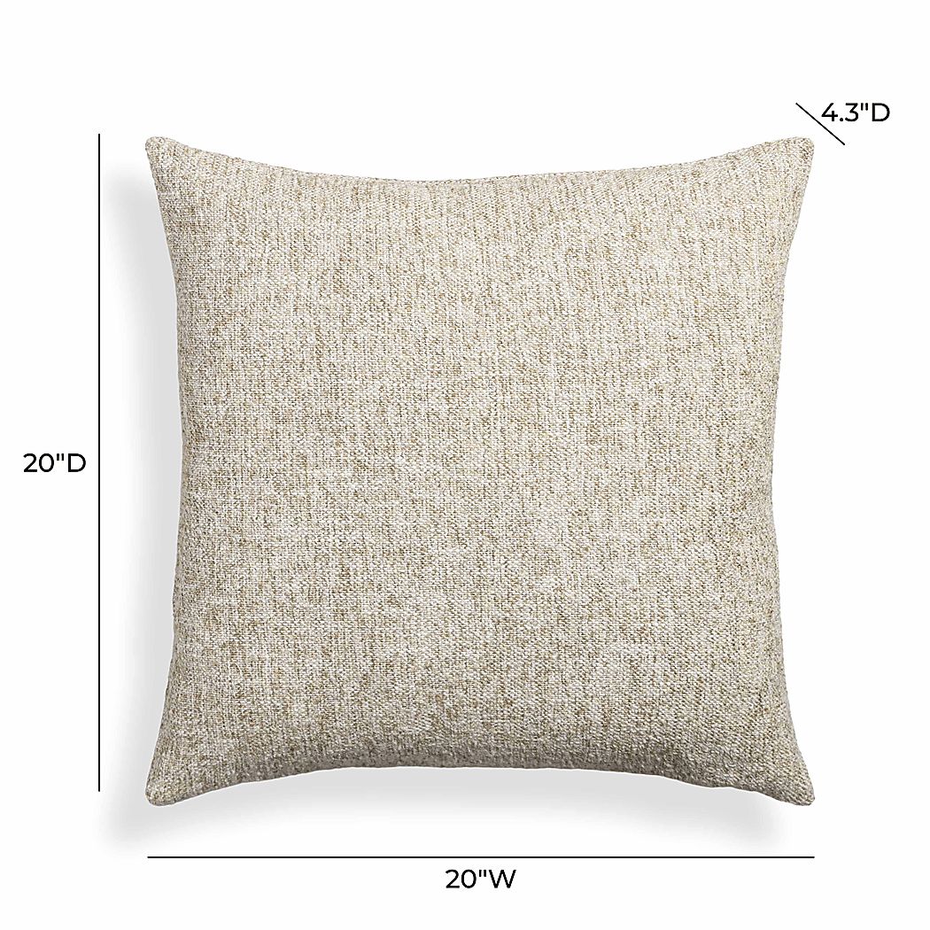 Honeynite Beige Accent Pillow - Thumbnail 3