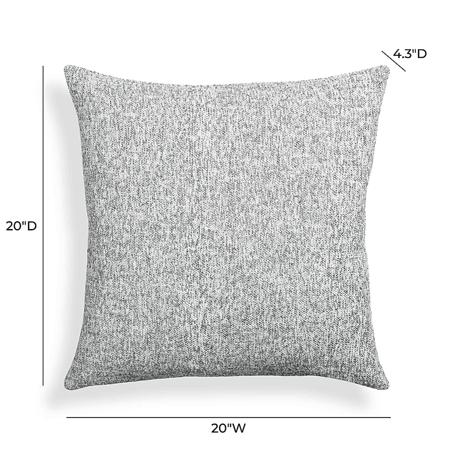 Honeynite Gray 20 in. Accent Pillow - Image 5