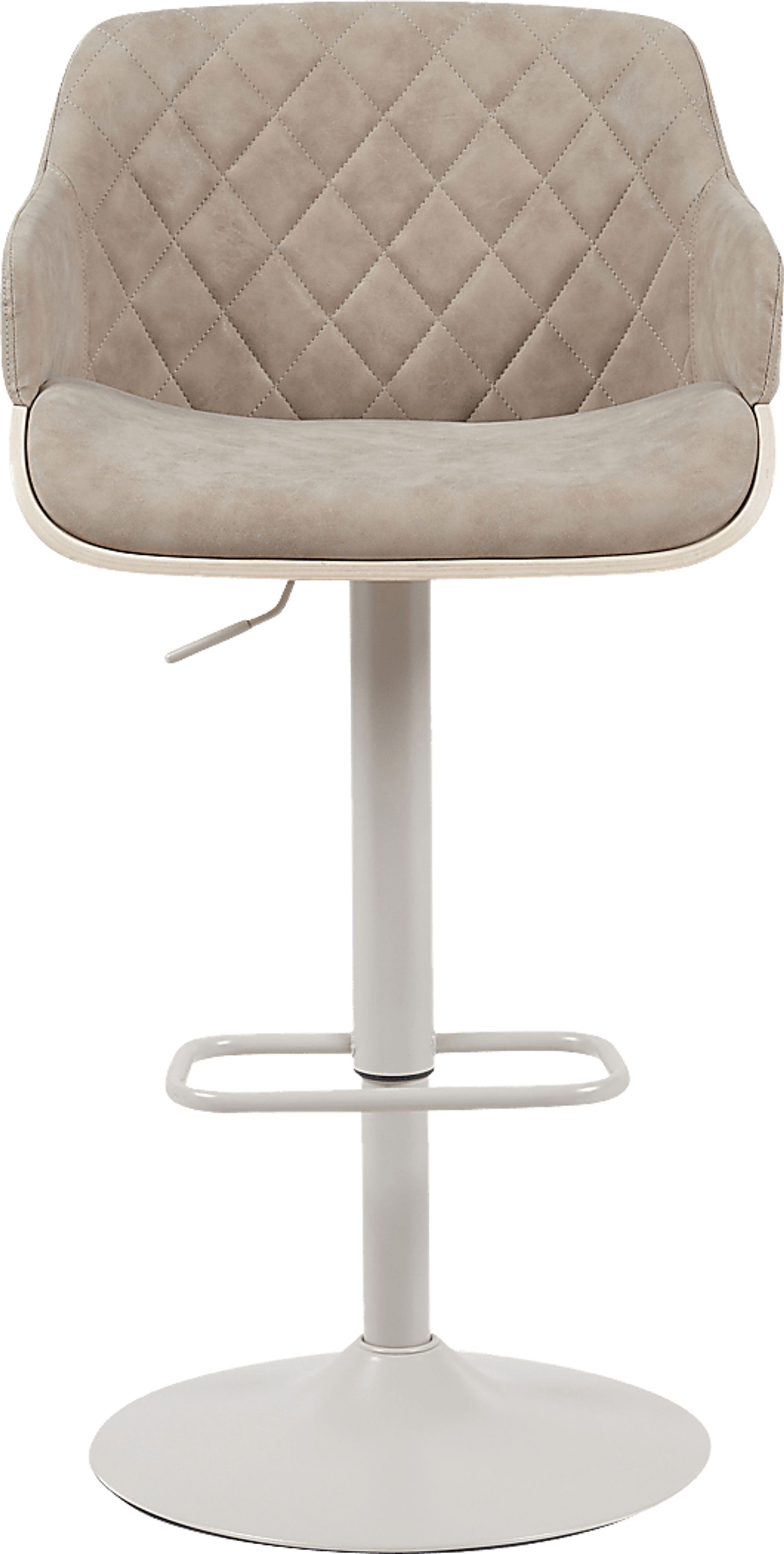 Honeypoint Taupe Barstool - Image 8