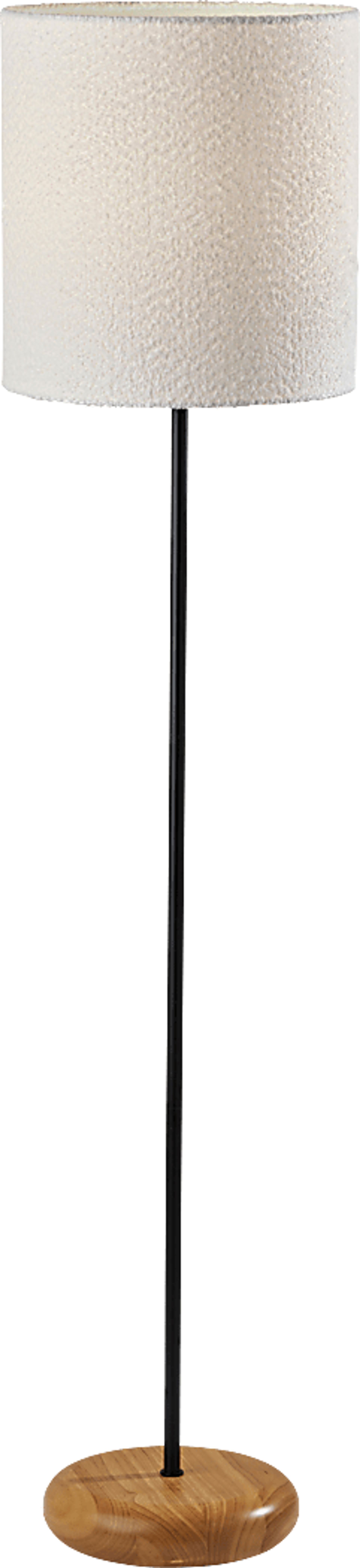 Honorah Road Black Floor Lamp - Image 1