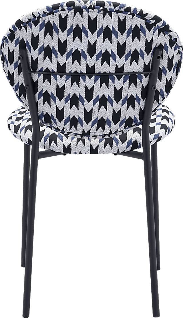 Honorine Black Side Chair - Thumbnail - Image 4