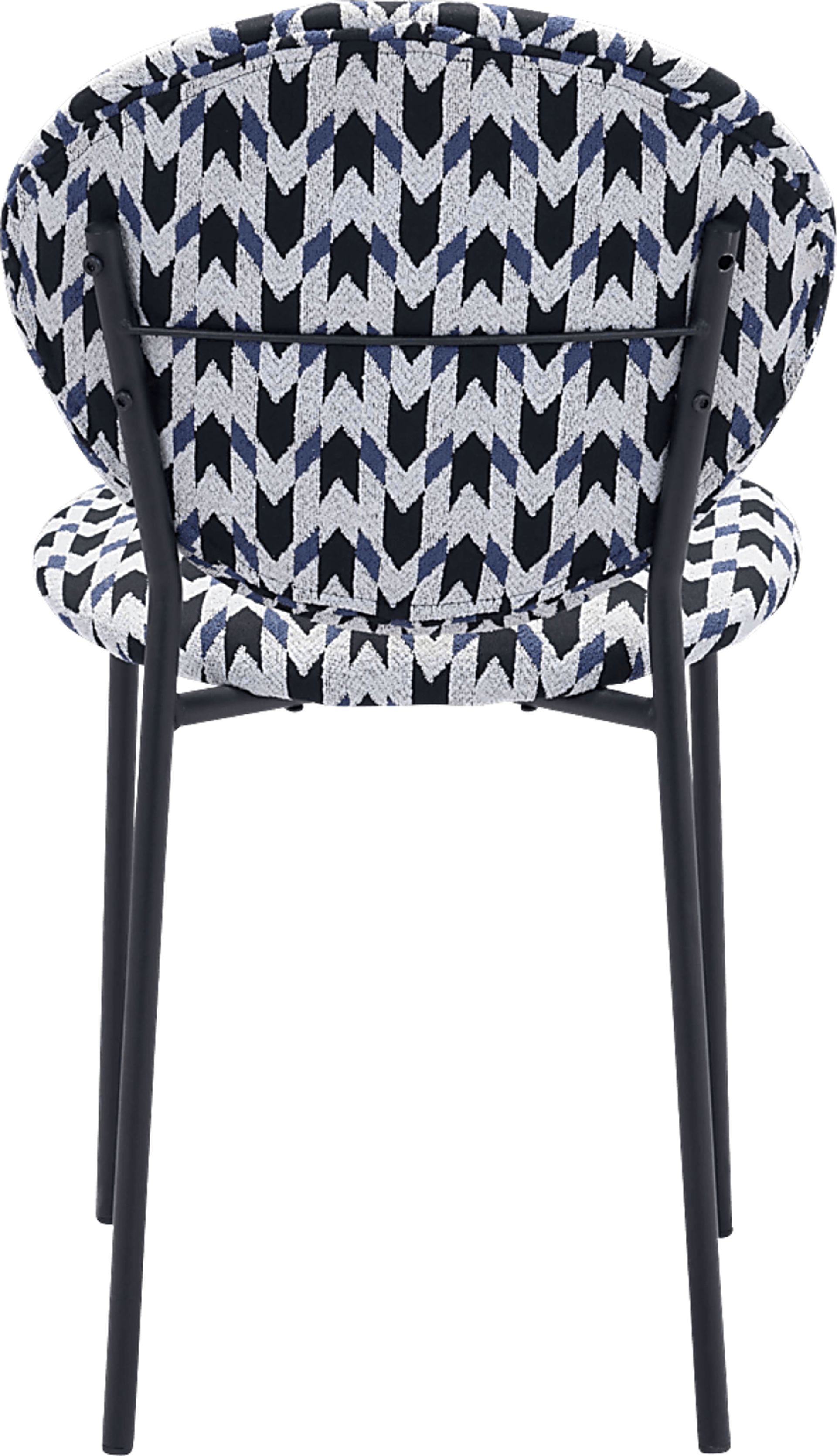 Honorine Black Side Chair - Image 4