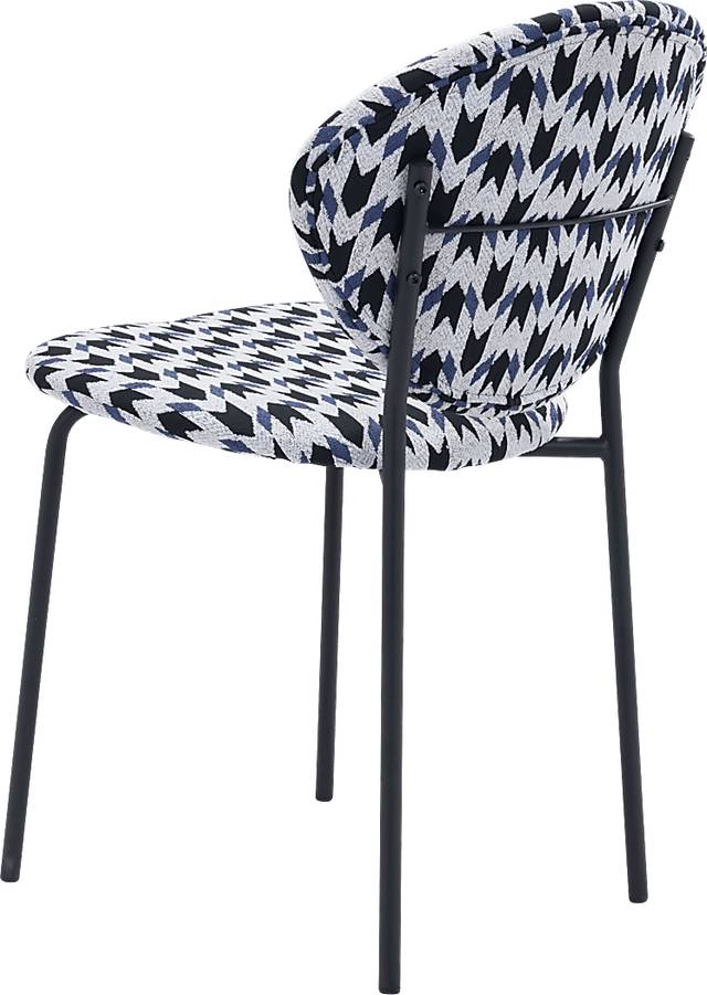 Honorine Black Side Chair - Thumbnail - Image 5