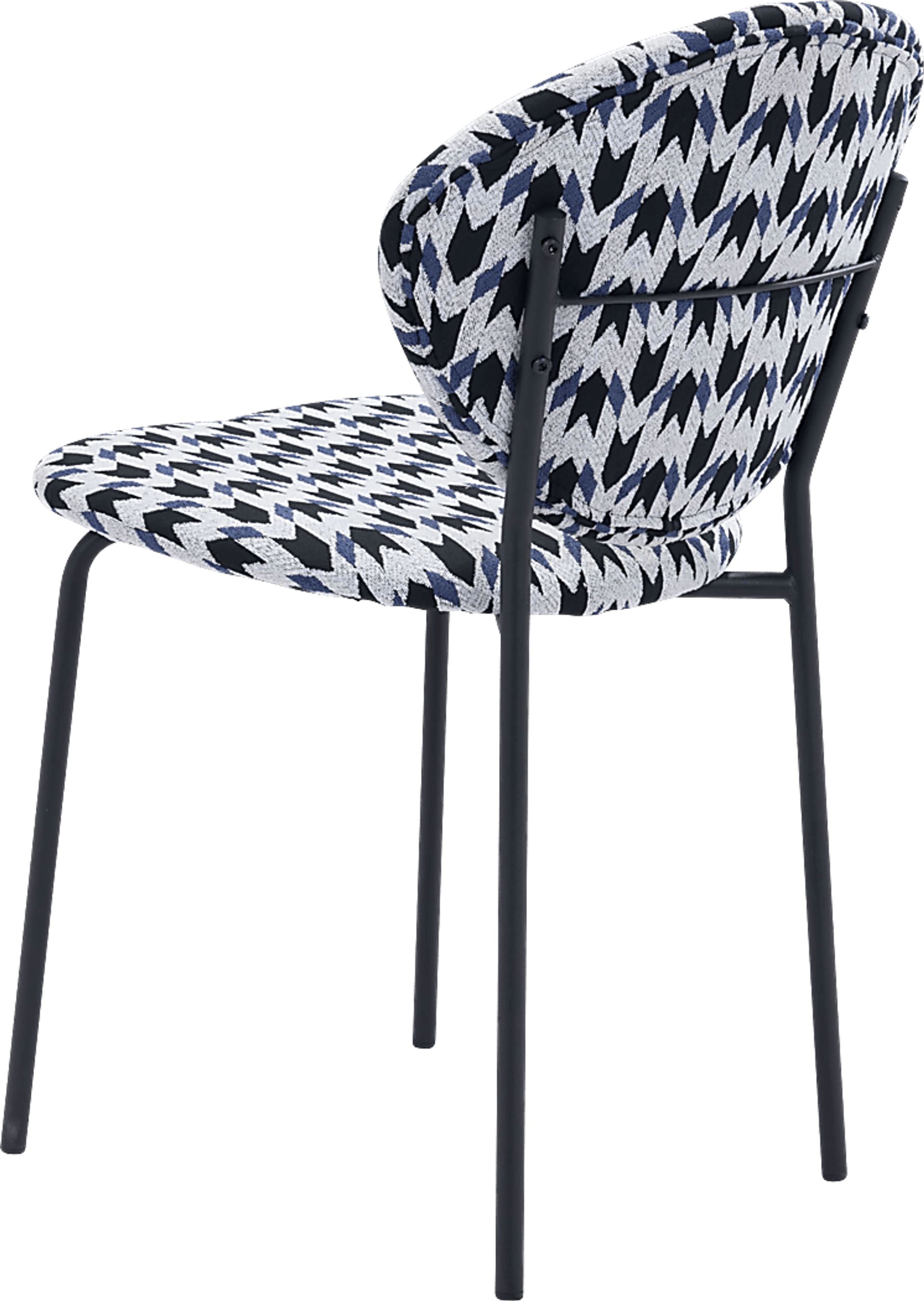 Honorine Black Side Chair - Image 5