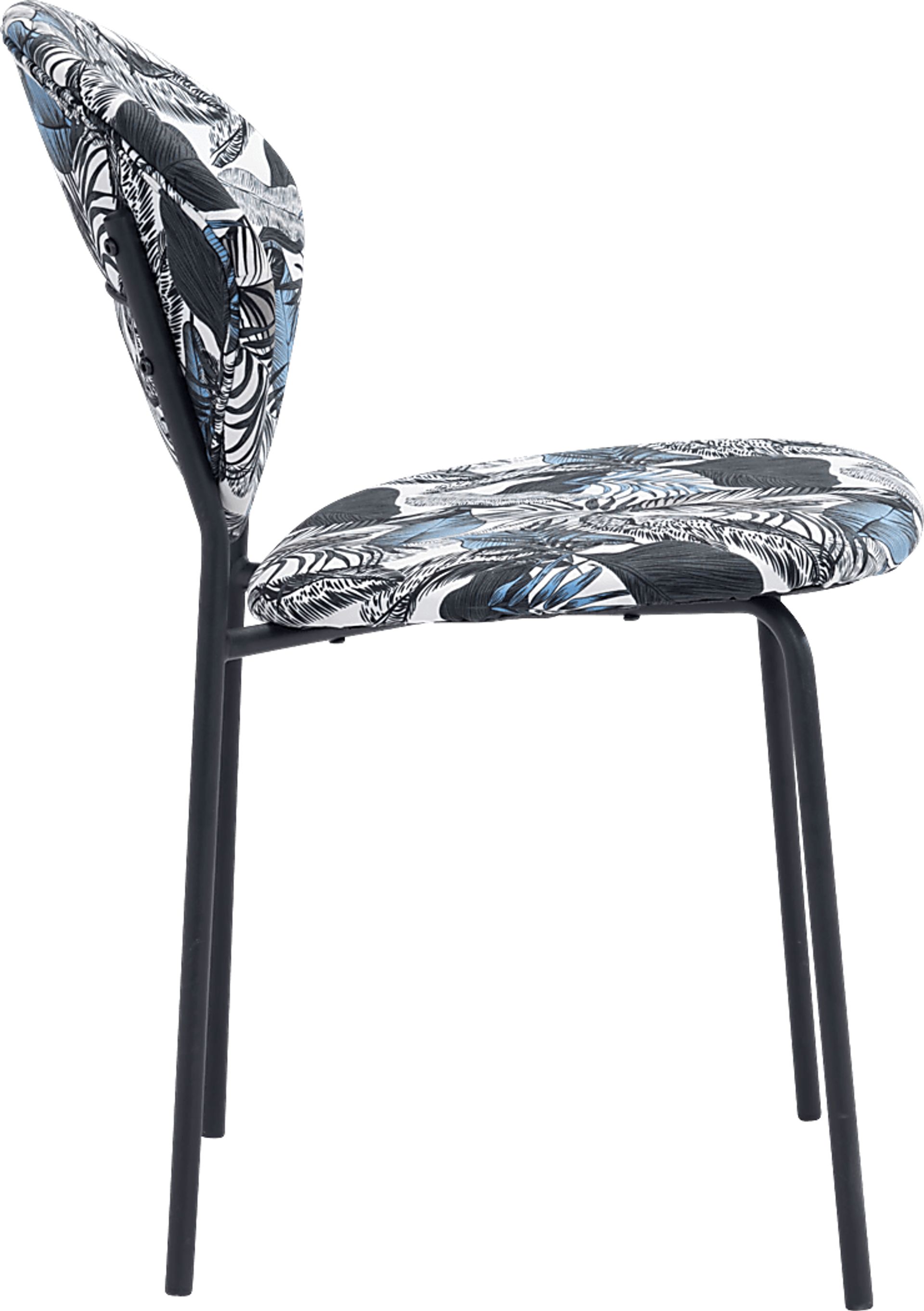 Honorine Blue Side Chair - Image 2