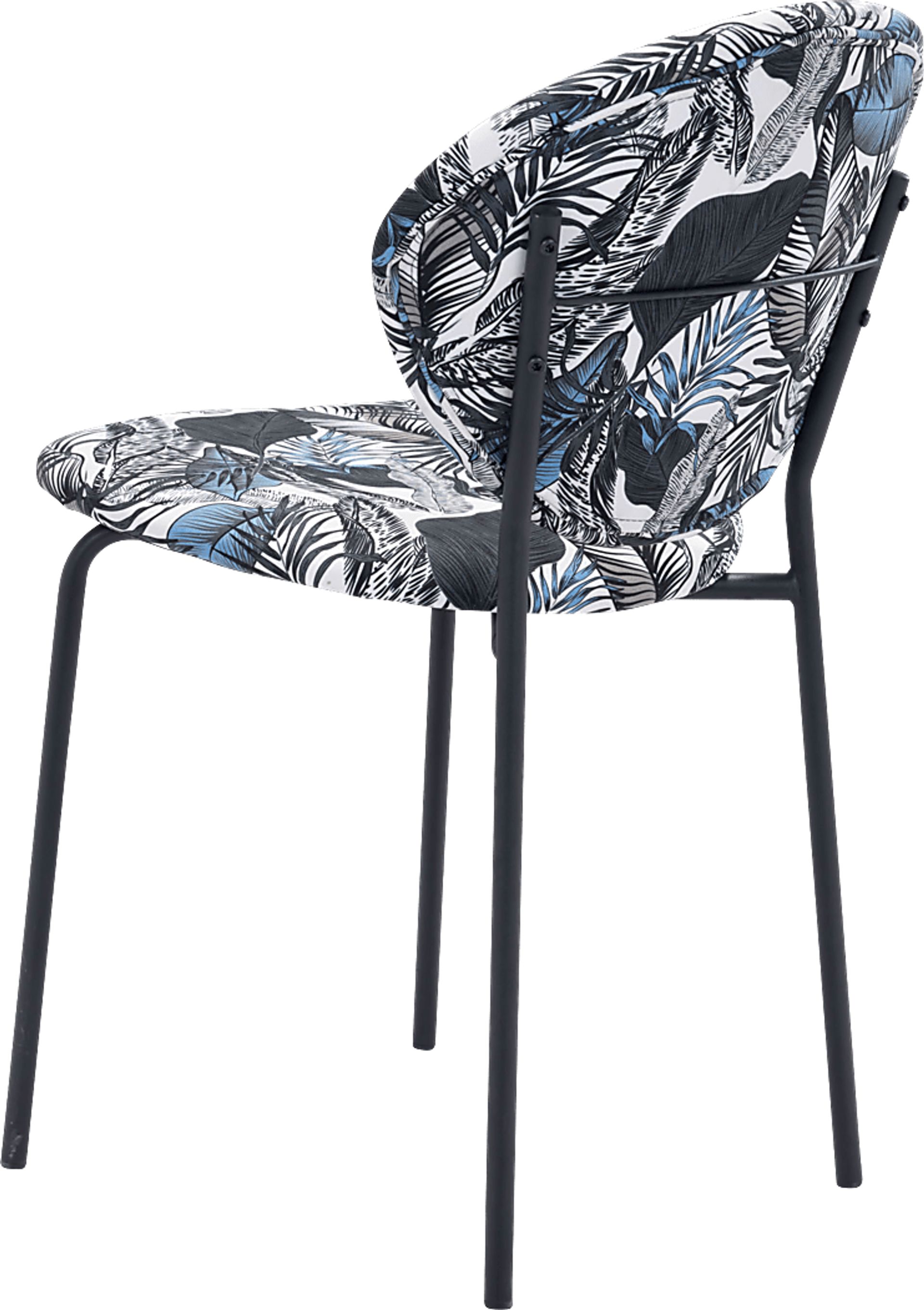 Honorine Blue Side Chair - Image 5