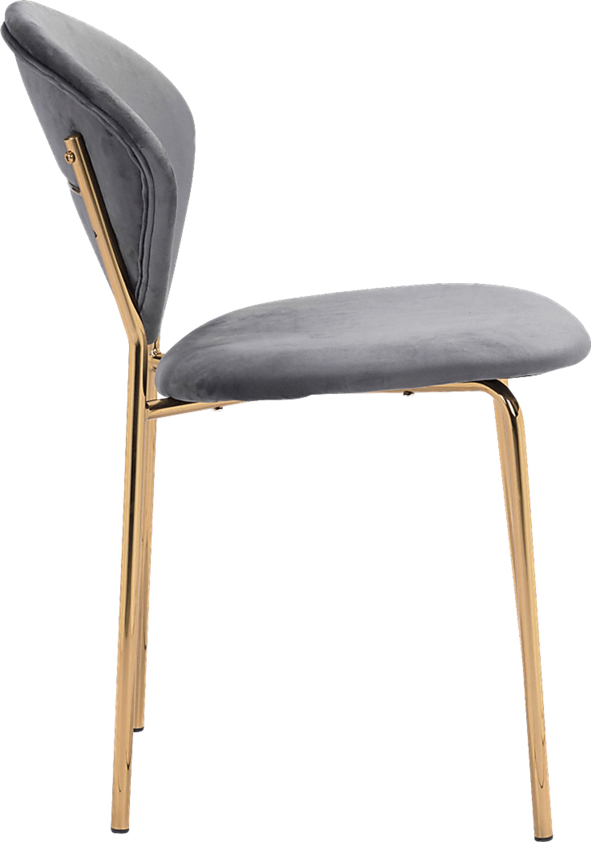 Honorine Gray Side Chair - Image 2