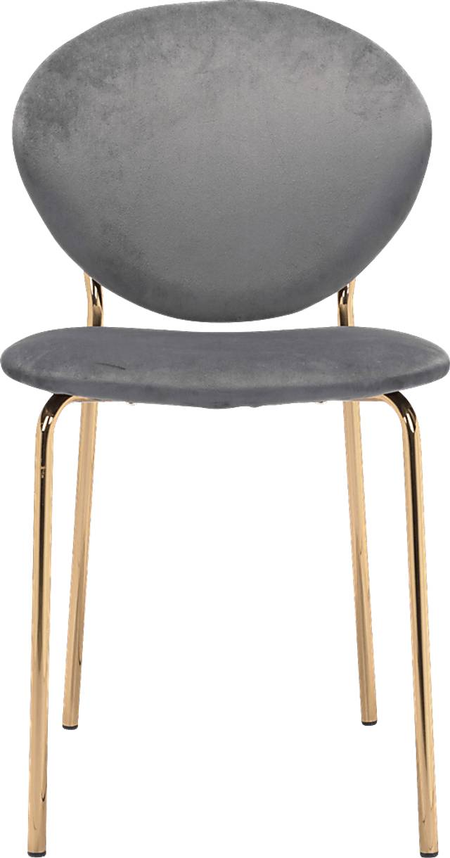 Honorine Gray Side Chair - Thumbnail - Image 3