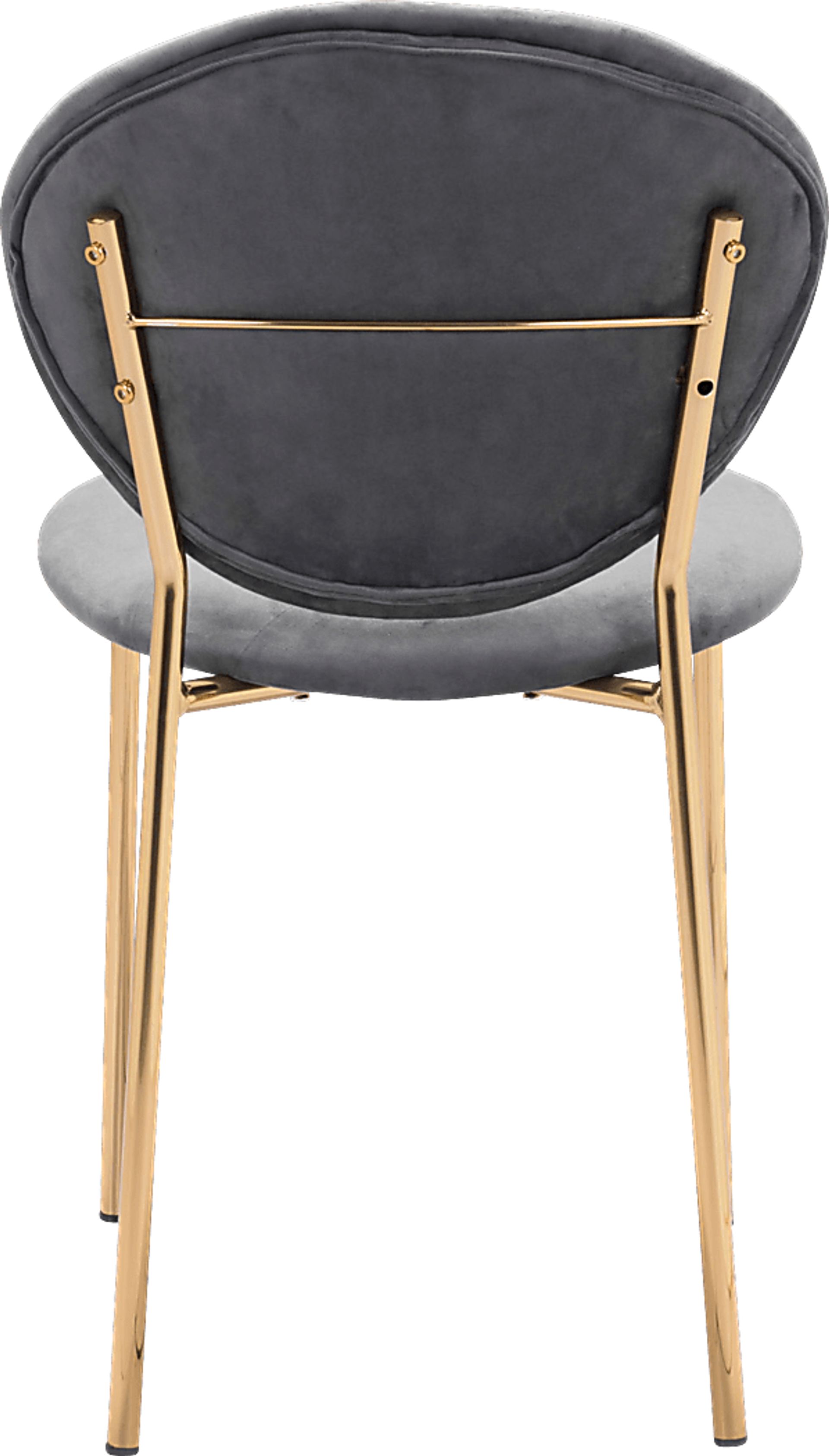 Honorine Gray Side Chair - Image 4