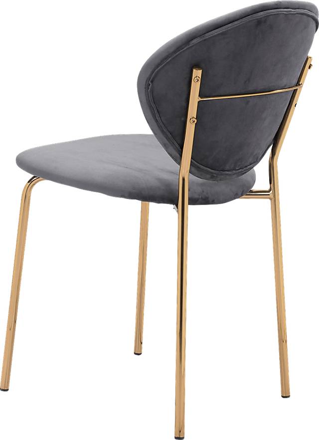 Honorine Gray Side Chair - Thumbnail - Image 5