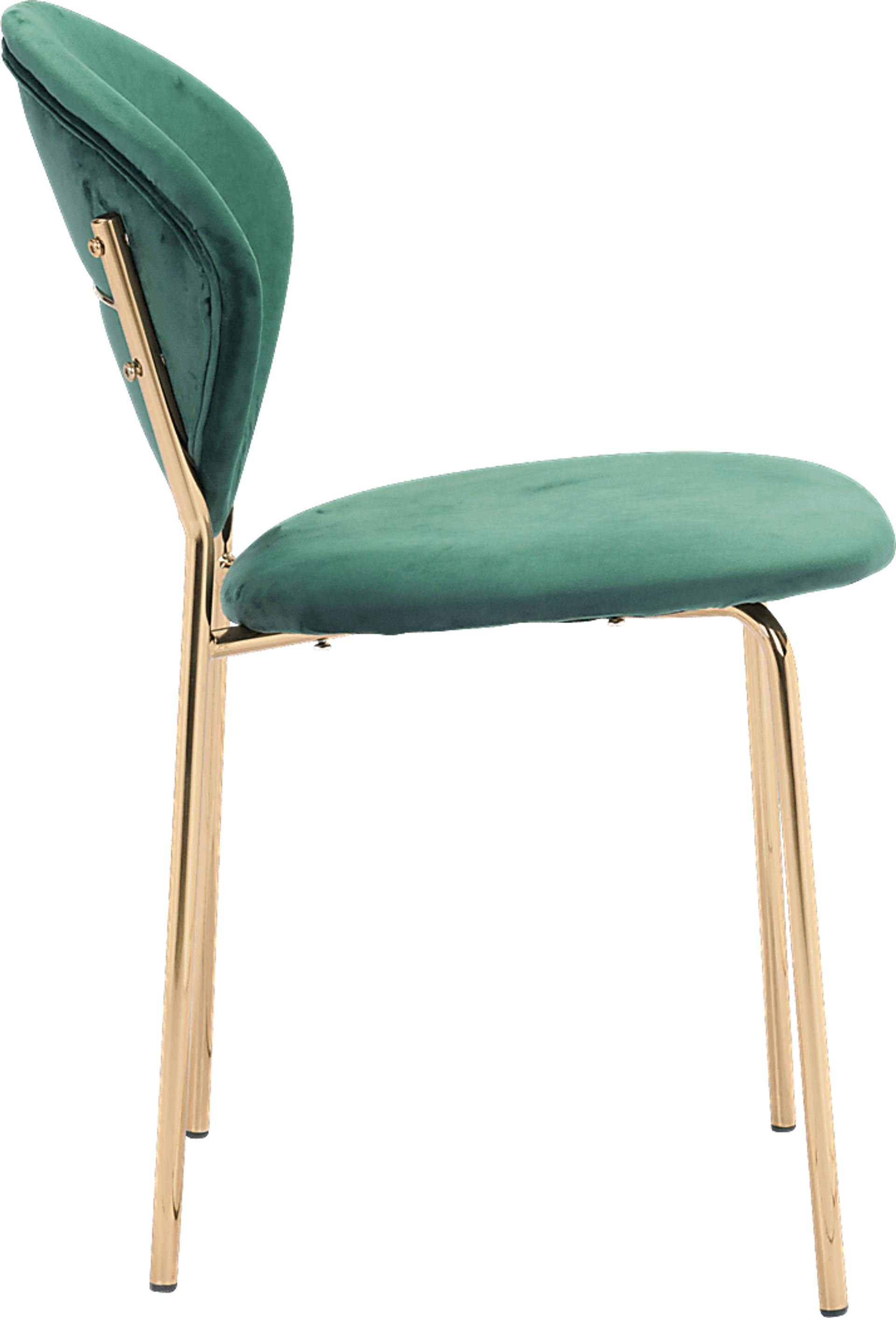 Honorine Green Side Chair - Image 2