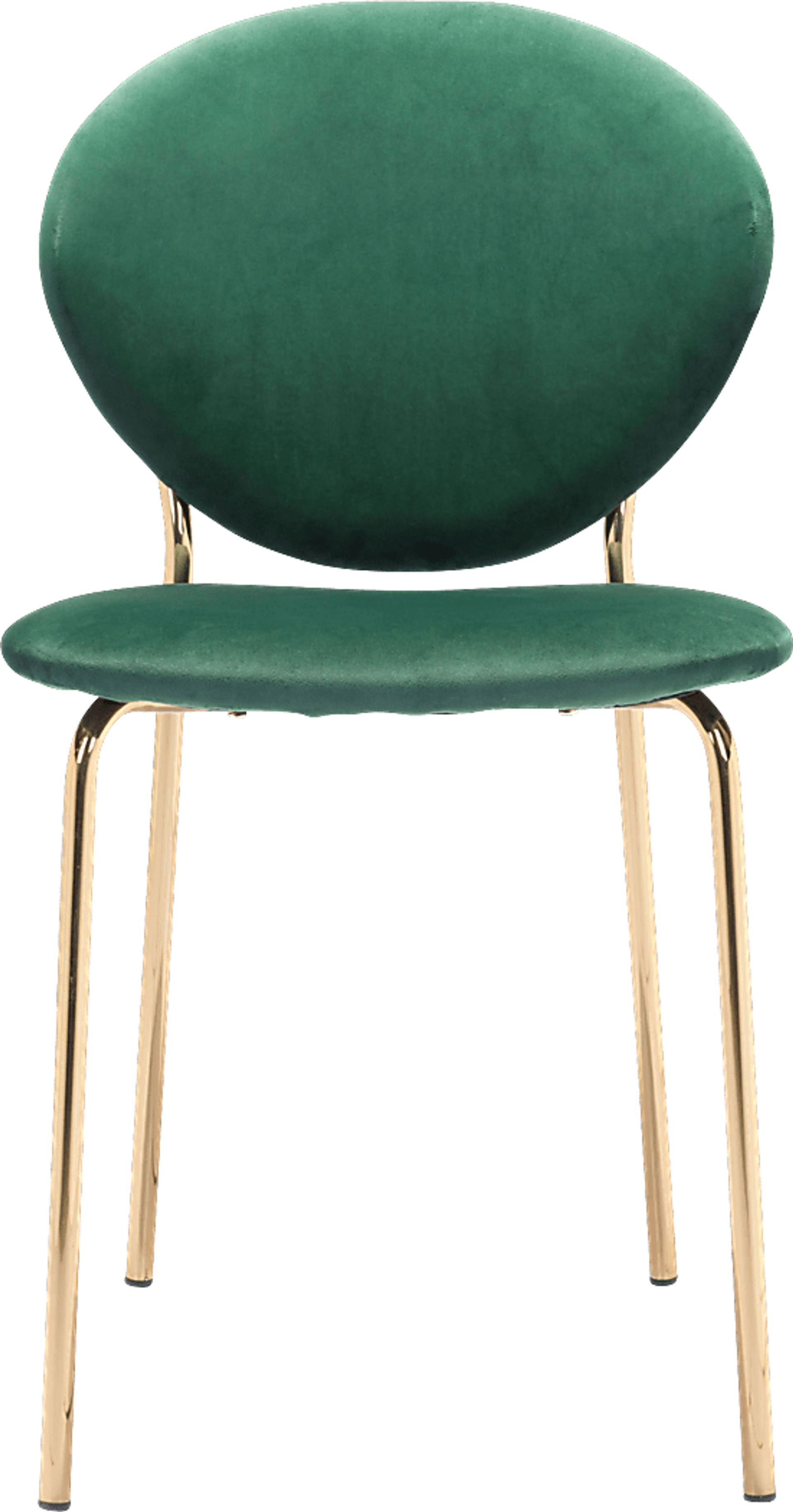 Honorine Green Side Chair - Image 3