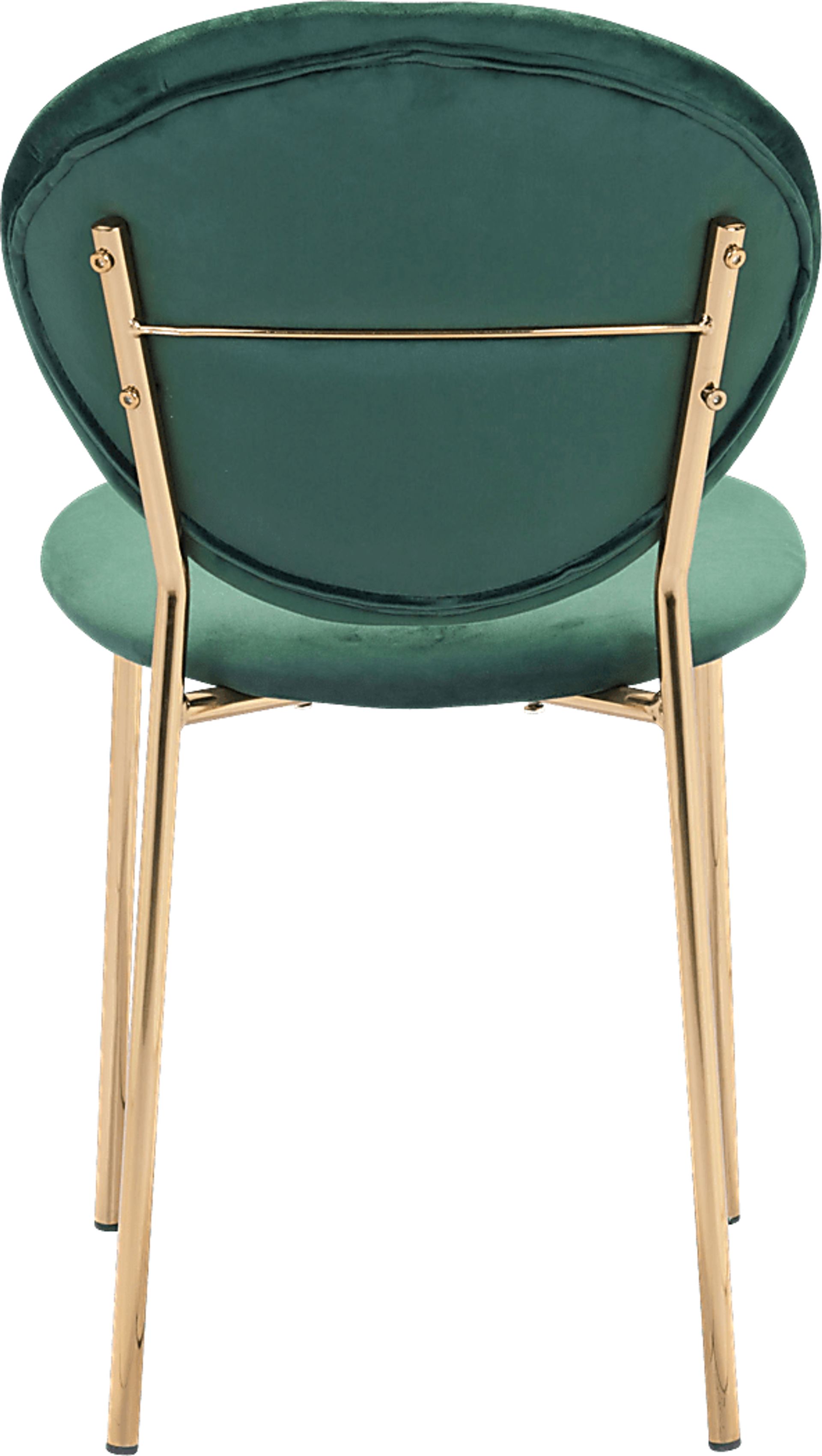 Honorine Green Side Chair - Image 4