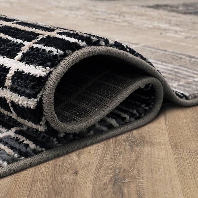 Hookcrest Charcoal 8' x 11' Rug - Thumbnail - Image 5