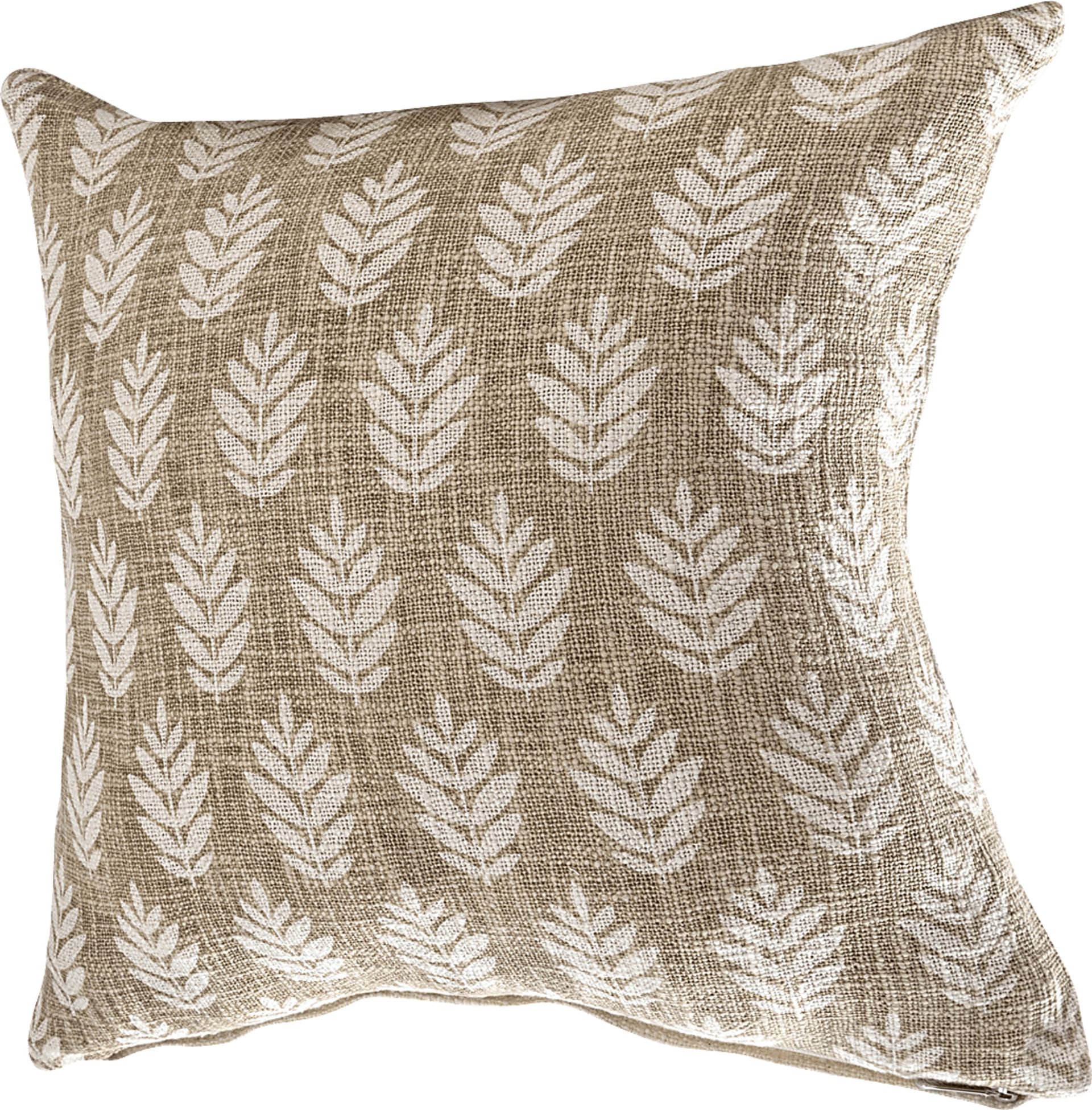 Hookstone Brown Accent Pillow, Large - Image 7