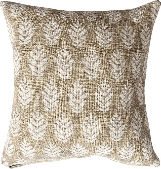 Hookstone Brown Accent Pillow, Large - Thumbnail - Image 1