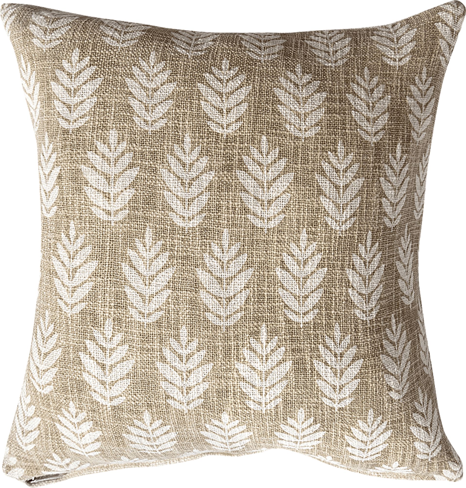 Hookstone Brown Accent Pillow, Large - Image 1