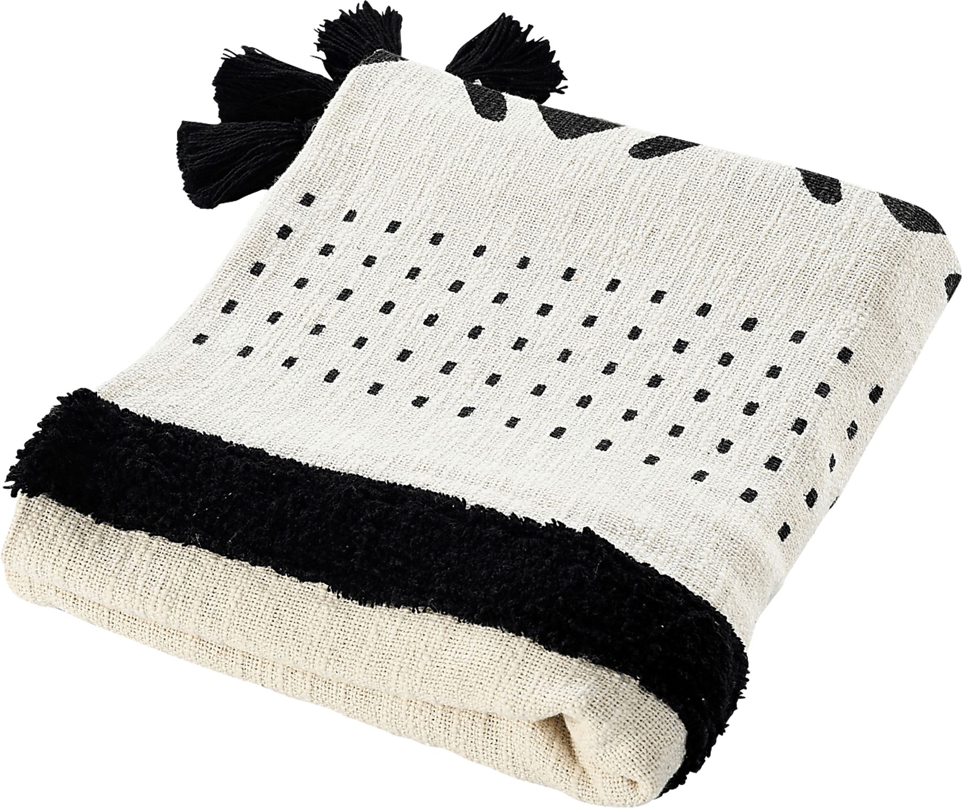 Hookstone IV Black Throw Blanket - Image 3